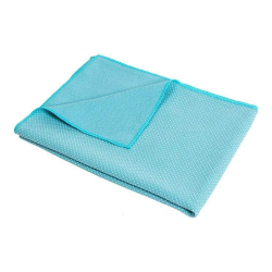 YOGA Antislip ručník P2I 170x60 cm modrý - modrá