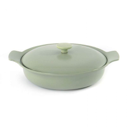 BERGHOFF Pekáč s poklicí litinový RON 28 cm zelená BF-3900043