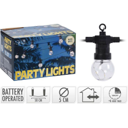 PROGARDEN Světelný řetěz LED PARTY 10 žárovek 30LED KO-AF5500700