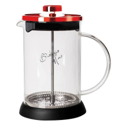 BERLINGERHAUS Konvička na čaj a kávu French Press 800 ml  Burgundy Metallic Line BH-1498