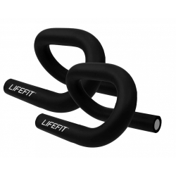 Úchopy na kliky LIFEFIT® PUSH UP BAR STEEL, pár