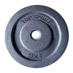 Kotouč LIFEFIT TS 1,0kg, kovový, pro 30mm tyč