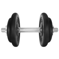 Činka nakládací LIFEFIT® jednoruční 17 kg, 30mm tyč/4x kotouč