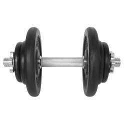 Činka nakládací LIFEFIT® jednoruční 17 kg, 30mm tyč/6x kotouč