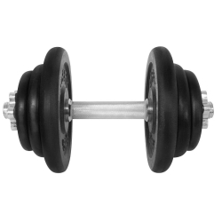 Činka nakládací LIFEFIT® jednoruční 20 kg, 30mm tyč/6x kotouč