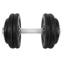 Činka nakládací LIFEFIT® jednoruční 27 kg, 30mm tyč/6x kotouč