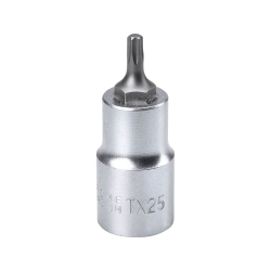 hlavice zástrčná 1/2" hrot TORX, T25, L 55mm