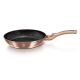 BERLINGERHAUS Pánev s mramorovým povrchem 30 cm Rosegold Metallic Line BH-1511
