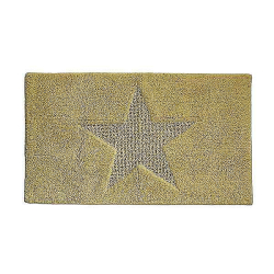 KELA Koupelnová předložka LINDANO 60x100 cm žlutá KL-21121