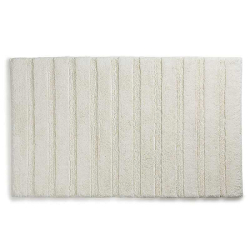 KELA Koupelnová předložka Megan 100 x 60 cm bavlna šedobílá KL-23582