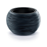 Květináč FURU BOWL s vkladem 43,5 cm - barva: antracit