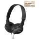 SONY sluchátka MDR-ZX110B, černá