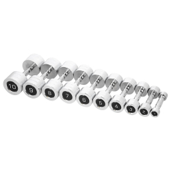 Chromované činky HMS CHD02 2 x 2 kg