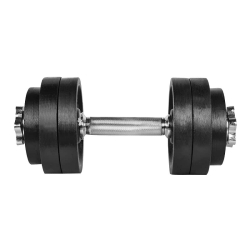 Činka nakládací LIFEFIT® jednoruční 15 kg, 30mm tyč/6x kotouč