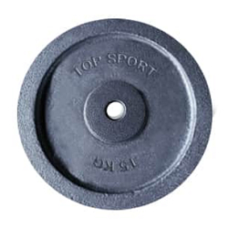 Kotouč LIFEFIT TS 15kg, kovový, pro 30mm tyč