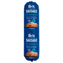 Salám BRIT Premium Dog Sausage Chicken & Lamb 800 g