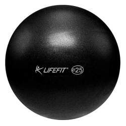 Míč OVERBALL LIFEFIT® 25cm, černý