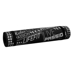 Podložka LIFEFIT® YOGA MAT EXKLUZIV , 100x58x1cm, černá