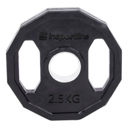 Pogumovaný olympijský kotouč inSPORTline Ruberton 2,5 kg 50 mm