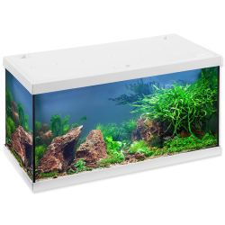 Akvárium set EHEIM Aquastar LED bílé 54 l